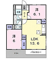 香川県高松市太田下町（賃貸アパート2LDK・1階・58.58㎡） その2