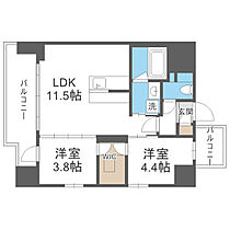 Gioia Altiri  ｜ 大阪府大阪市城東区今福西1丁目（賃貸マンション2LDK・3階・46.39㎡） その2