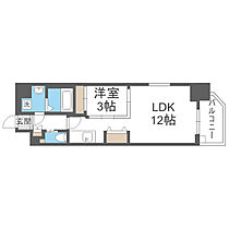 ラ・フォルム本町WEST  ｜ 大阪府大阪市西区阿波座1丁目（賃貸マンション1LDK・4階・37.80㎡） その2