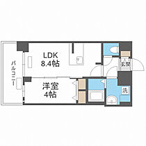 プレサンス南堀江ザ・センス  ｜ 大阪府大阪市西区南堀江3丁目（賃貸マンション1LDK・13階・31.95㎡） その2