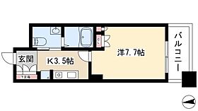 愛知県名古屋市中村区名駅南2丁目（賃貸マンション1K・4階・24.26㎡） その2