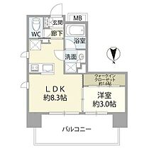 愛知県名古屋市東区泉1丁目（賃貸マンション1LDK・2階・30.04㎡） その2