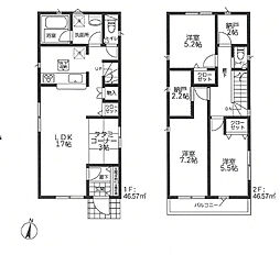 物件画像 藤沢市葛原第10　新築戸建　全1棟1号棟