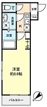 ＭＥＬＤＩＡ京成津田沼II  ｜ 千葉県習志野市鷺沼1丁目（賃貸アパート1K・3階・25.05㎡） その1