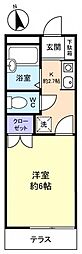 間取図画像 1K