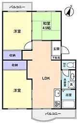 間取図画像 3LDK