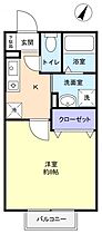 メゾンコリーヌ  ｜ 千葉県八千代市大和田（賃貸アパート1K・1階・26.71㎡） その2