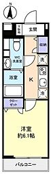 間取図画像 1K