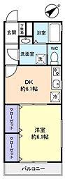 間取図画像 1DK