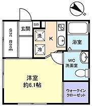 Ｌｅ　Ｃｉｅｌ　Ｂｌｅｕ　ル・シエル・ブルー  ｜ 千葉県船橋市習志野台4丁目（賃貸アパート1K・1階・22.70㎡） その2