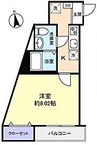 Ｃａｌｍ津田沼（カームツダヌマ）  ｜ 千葉県船橋市前原東2丁目（賃貸アパート1K・2階・26.61㎡） その2