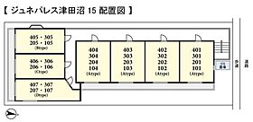 ジュネパレス津田沼15  ｜ 千葉県船橋市前原西3丁目（賃貸マンション1K・2階・17.00㎡） その3