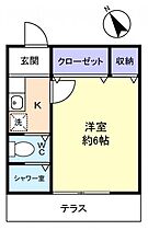 セントヒルズ津田沼2  ｜ 千葉県習志野市藤崎2丁目（賃貸アパート1K・1階・16.52㎡） その2