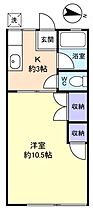 ＳＮハイム  ｜ 千葉県八千代市勝田台1丁目（賃貸アパート1K・2階・27.38㎡） その2