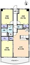 コンフォール・ソシアル  ｜ 千葉県八千代市村上南5丁目（賃貸マンション3LDK・4階・72.76㎡） その2