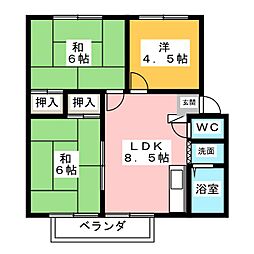 🉐敷金礼金0円！🉐ハイツエバーグリーンＡ