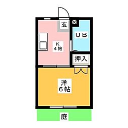 🉐敷金礼金0円！🉐カーサビアンコ　Ｂ