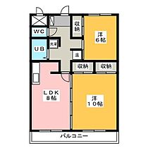 上野運送ビル 307 ｜ 三重県伊賀市服部町字？羽根260-3（賃貸マンション2LDK・3階・58.29㎡） その2