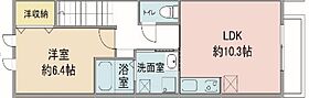 諏訪の森レジデンス  ｜ 東京都立川市柴崎町1丁目（賃貸アパート1LDK・2階・48.60㎡） その2