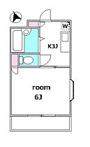 アプニール大森 303 ｜ 東京都大田区大森北6丁目21-11（賃貸マンション1K・3階・17.95㎡） その2