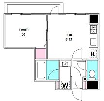 Crest Residence Shinagawa B棟 205 ｜ 東京都品川区西大井1丁目7-3（賃貸マンション1LDK・2階・33.24㎡） その2