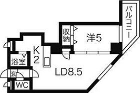 パークヒルズ円山 1102 ｜ 北海道札幌市中央区北六条西26丁目2-20（賃貸マンション1LDK・11階・34.90㎡） その2