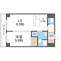 エステラ北5条館 306 ｜ 北海道札幌市中央区北五条西19丁目24-4（賃貸マンション1LDK・3階・40.32㎡） その2