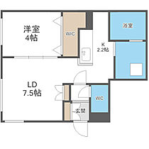 アルファスクエア琴似1条 101 ｜ 北海道札幌市西区琴似一条3丁目1-22（賃貸マンション1LDK・1階・34.12㎡） その2