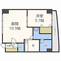 ＨＹＤＥ　ＰＡＲＫ 1001 ｜ 北海道札幌市中央区南六条西9丁目1024-46（賃貸マンション1LDK・10階・37.59㎡） その2