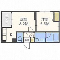 オルセー北2条 201 ｜ 北海道札幌市中央区北二条西18丁目1-39（賃貸マンション1LDK・2階・34.40㎡） その2