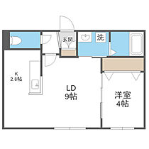 LA　Conforto厚別 308 ｜ 北海道札幌市厚別区厚別西二条2丁目1-24（賃貸マンション1LDK・3階・35.76㎡） その2