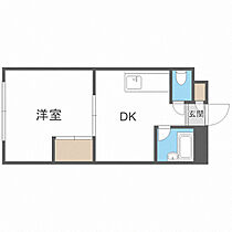 ファボー・M・K 101 ｜ 北海道札幌市豊平区月寒西一条8丁目7番2号（賃貸マンション1DK・1階・29.16㎡） その2