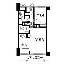 シャトーム北4条 404 ｜ 北海道札幌市中央区北四条西19丁目1-4（賃貸マンション2LDK・4階・73.56㎡） その2