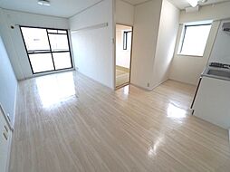 JR東海道・山陽本線 摂津本山駅 徒歩8分の賃貸マンション 4階2LDKのリビング/ダイニング