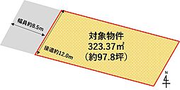 物件画像 久留米市北野町今山 土地