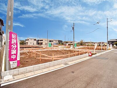 外観:現況;建築中 外観:現況;建築中