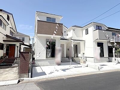 外観：完成済みなので即日ご案内可能です！ 写真では伝わりきらない、光と風の通り道をぜひ現地でご体感ください。 お気軽にお問い合わせください！