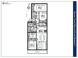 コープ野村練馬氷川台 4LDKの間取図画像