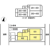 オリヴィエ宝町 401 ｜ 広島県福山市宝町5-26（賃貸アパート1LDK・4階・40.20㎡） その22