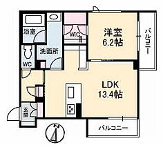 広島県福山市引野町5丁目38-23（賃貸アパート1LDK・3階・50.47㎡） その2