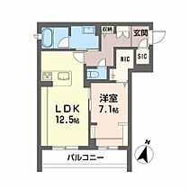 広島県福山市西町1丁目15-8（賃貸マンション1LDK・2階・52.81㎡） その2