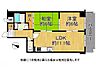 間取り：全室6帖以上！2LDKの間取りです！