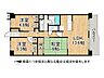 間取り：11階建て9階南向きにつき採光・通風・眺望良好です！