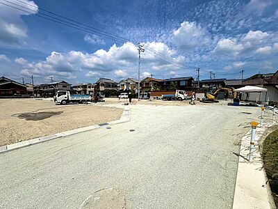 外観：2026年8月22日撮影　造成中