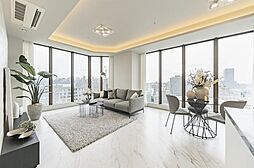 Brillia一番町 3LDKのリビング/ダイニング