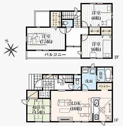 物件画像 船橋市三山21期　全3棟　7号棟