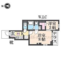 リジエールII 106 ｜ 大阪府東大阪市楠根３丁目（賃貸アパート2K・1階・34.01㎡） その2