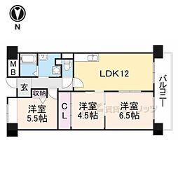 間取図画像 3LDK