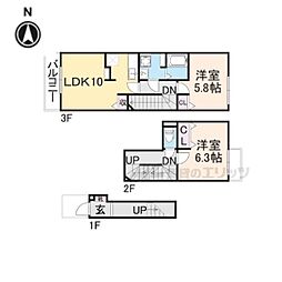 近鉄奈良線 河内花園駅 徒歩15分