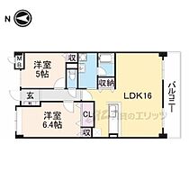 大阪府寝屋川市堀溝2丁目（賃貸マンション2LDK・4階・67.48㎡） その2